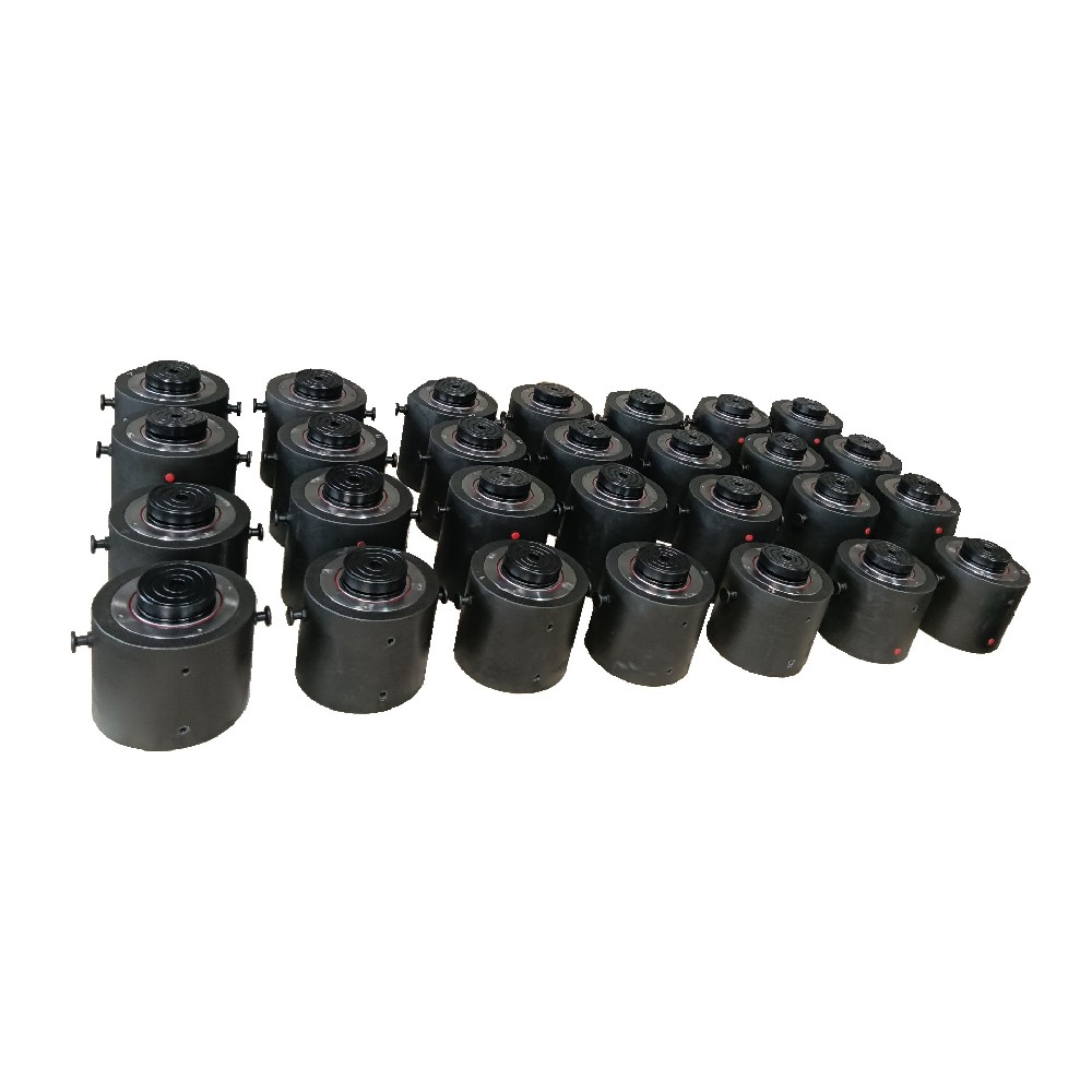 Surface manganese phosphide double action hydraulic jack